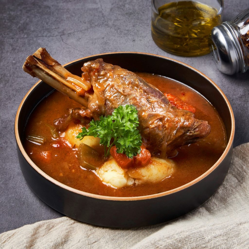 Lamb Shank – Bluemist Cafe & Bistro