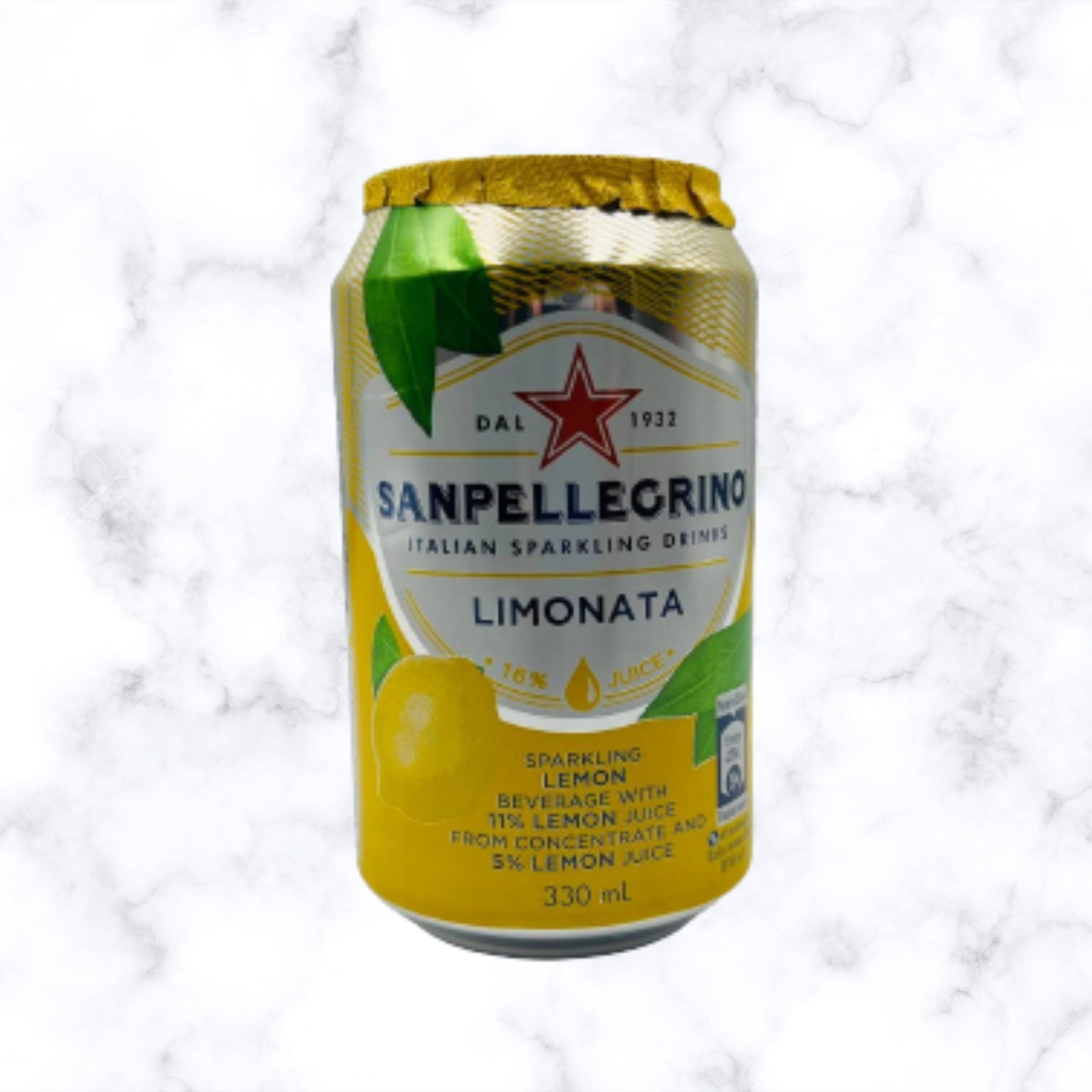 San Pellegrino Sparkling Juice – Limonata (330ml) - Bluemist Cafe & Bistro