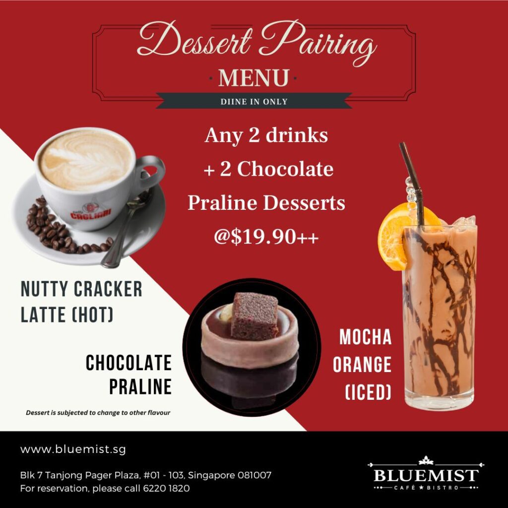 Dessert Pairing Promotion