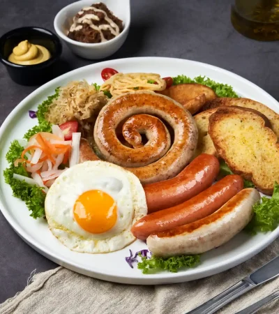 Mixed Sausages Platter | Bistro Singapore